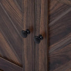 Porte-manteau moderne, banc d'entrée avec 2 étagères de rangement ouvertes, 4 patères doubles métalliques, pour entrée et couloir