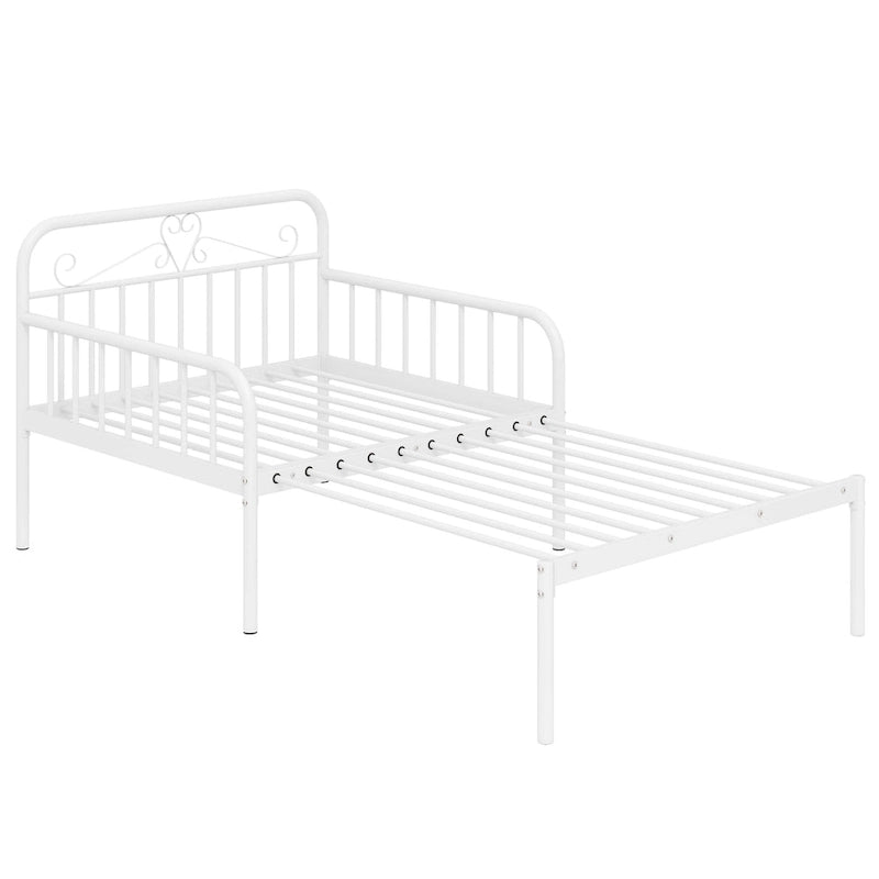 Costway Lit de repos en métal extensible en lit simple robuste - Voir les détails
