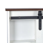 Coiffeuse de 105,99 cm de large avec 4 tiroirs et 1 placard