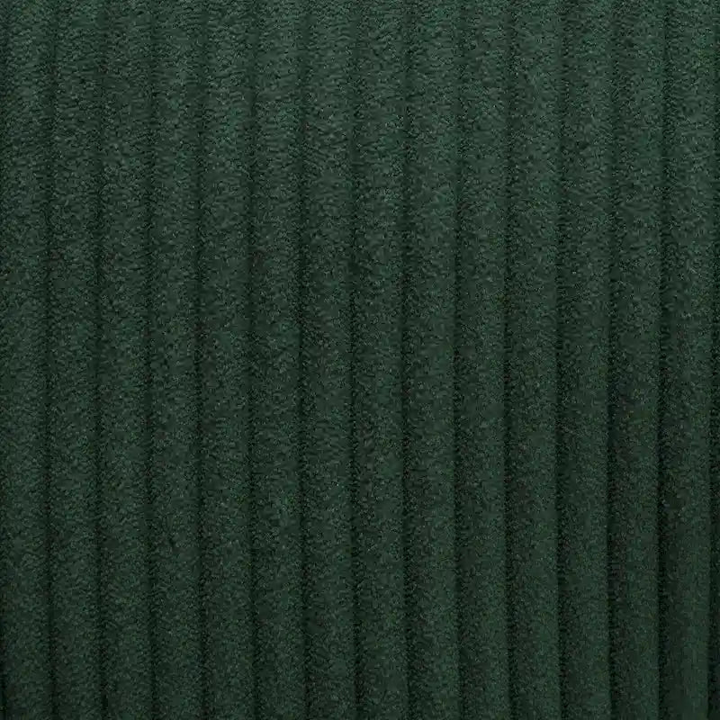Canapé modulaire en velours doux vert 81,1 L avec méridienne réversible et rangement, convertible pour salon