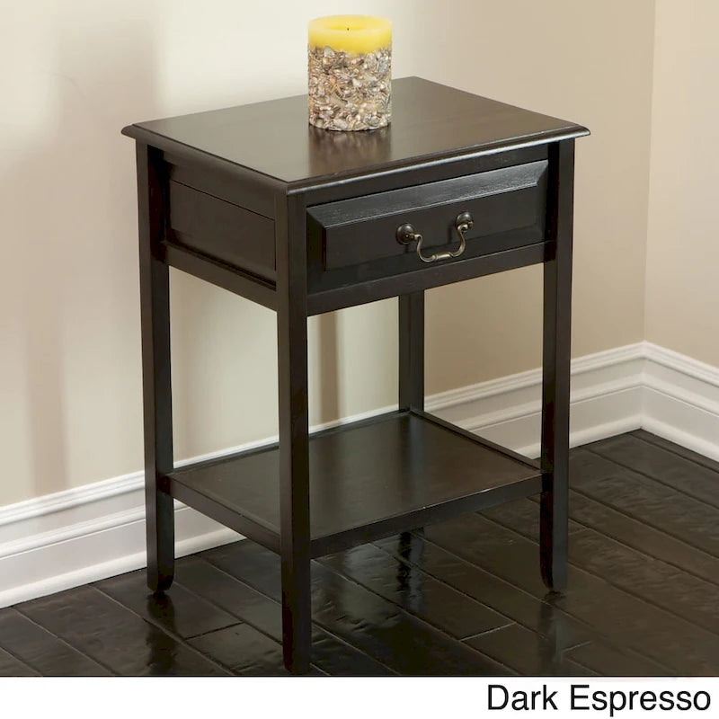Table d'appoint Banks en bois d'acacia