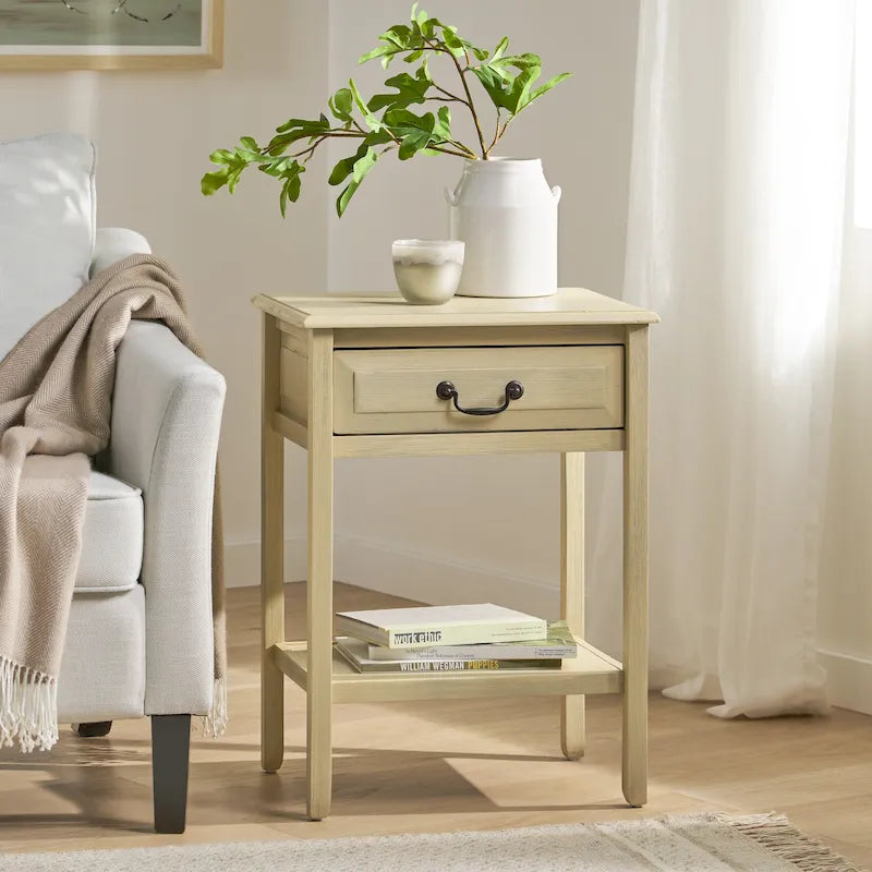 Table d'appoint Banks en bois d'acacia