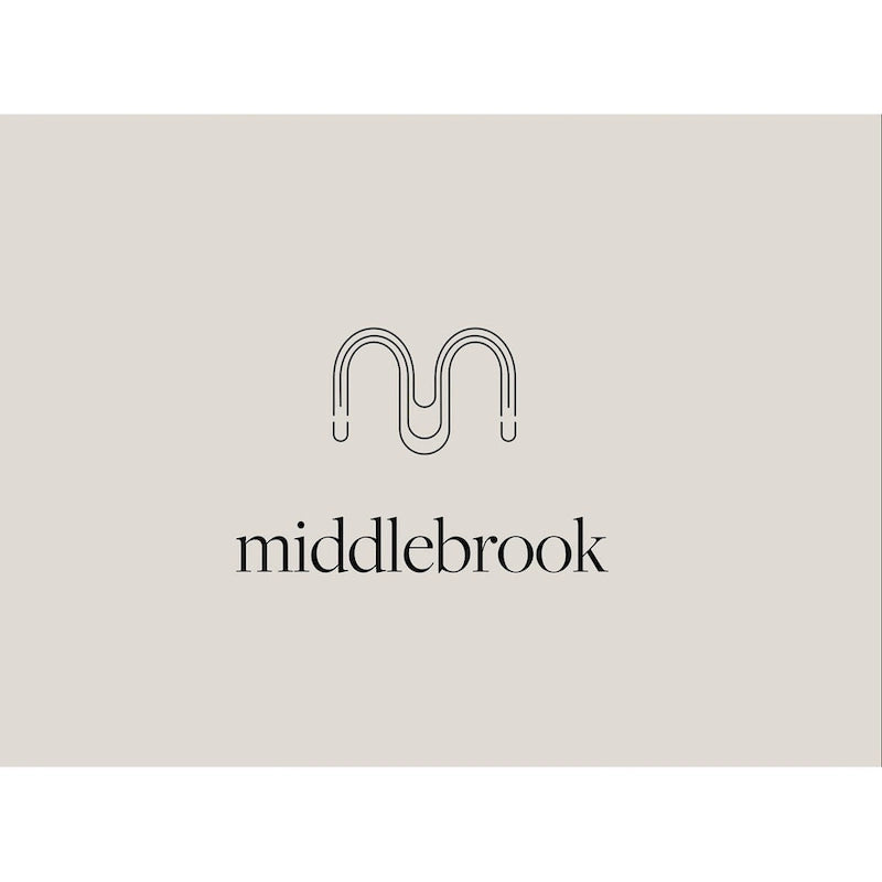 Table basse ronde en métal Barnett de Middlebrook Designs