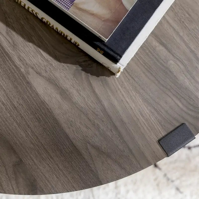Table basse ronde en métal Barnett de Middlebrook Designs