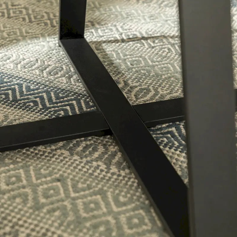 Table basse ronde en métal Barnett de Middlebrook Designs