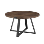 Table basse ronde en métal Barnett de Middlebrook Designs