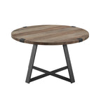 Table basse ronde en métal Barnett de Middlebrook Designs