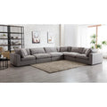 Canapé sectionnel modulaire contemporain Rivas de Roundhill Furniture (6 pièces)