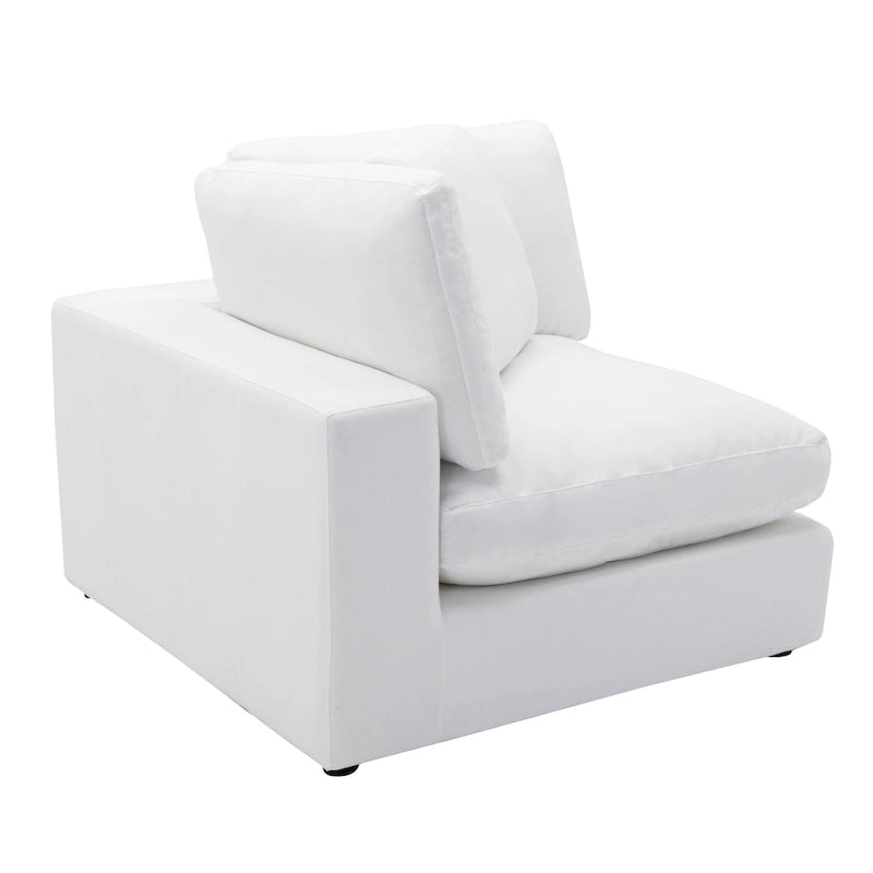 Canapé sectionnel modulaire contemporain Rivas de Roundhill Furniture (6 pièces)