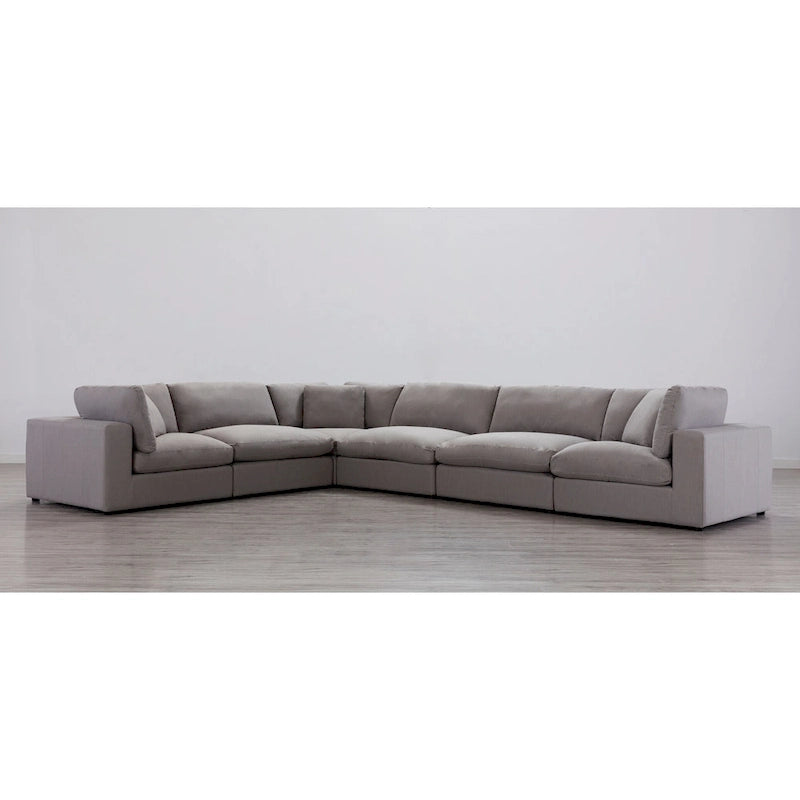 Canapé sectionnel modulaire contemporain Rivas de Roundhill Furniture (6 pièces)