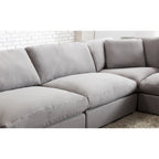 Canapé sectionnel modulaire contemporain Rivas de Roundhill Furniture (6 pièces)