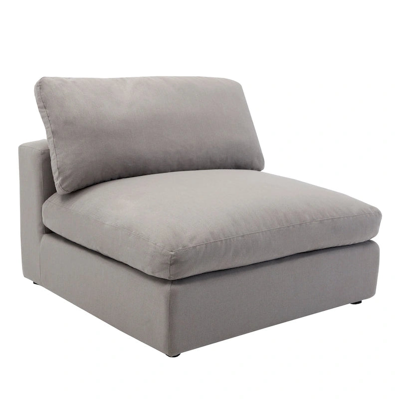 Canapé sectionnel modulaire contemporain Rivas de Roundhill Furniture (6 pièces)