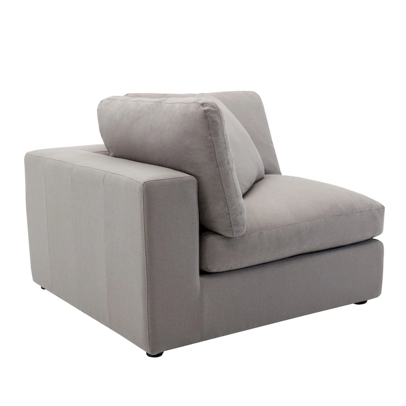 Canapé sectionnel modulaire contemporain Rivas de Roundhill Furniture (6 pièces)