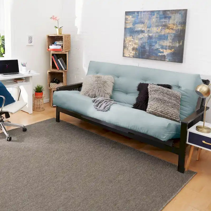 Matelas futon capitonné de 5 pouces, grand format