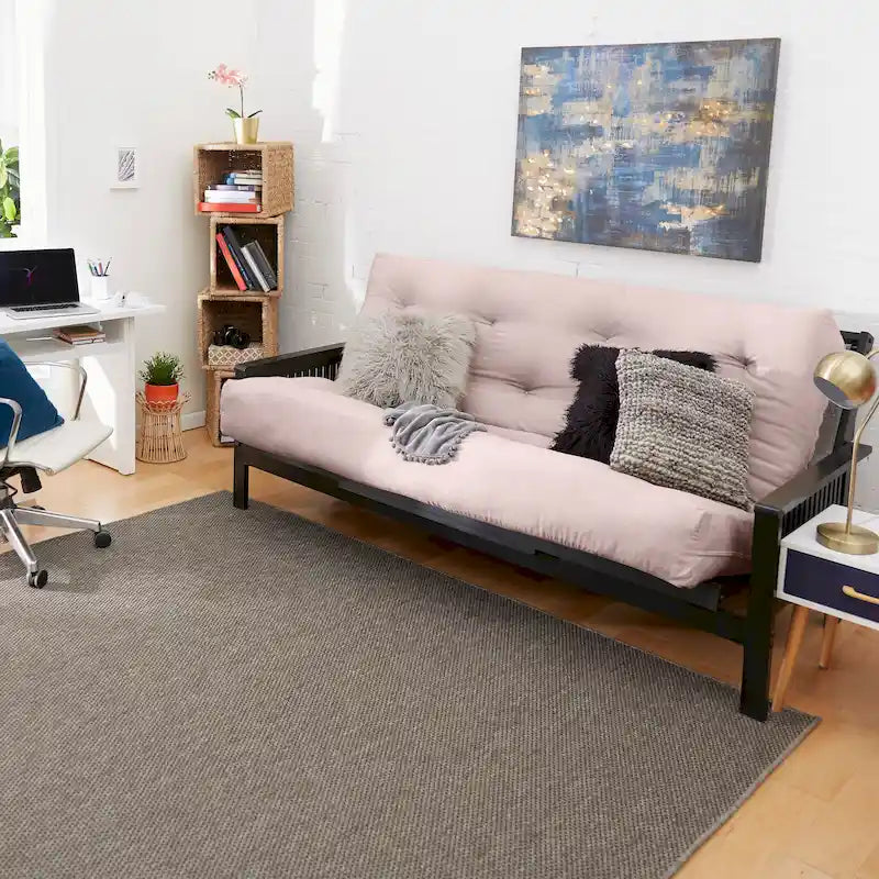 Matelas futon capitonné de 5 pouces, grand format