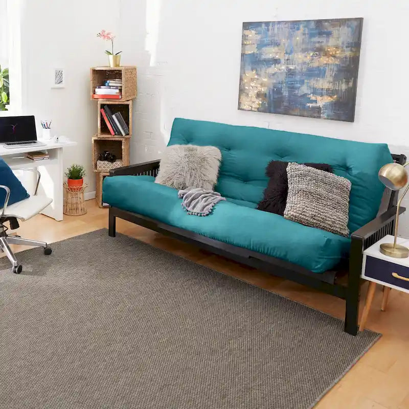 Matelas futon capitonné de 5 pouces, grand format