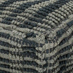 Pouf Cube en Tissu Style Bohème Wallsburg