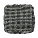 Pouf Cube en Tissu Style Bohème Wallsburg