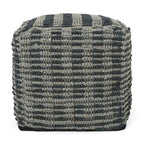 Pouf Cube en Tissu Style Bohème Wallsburg