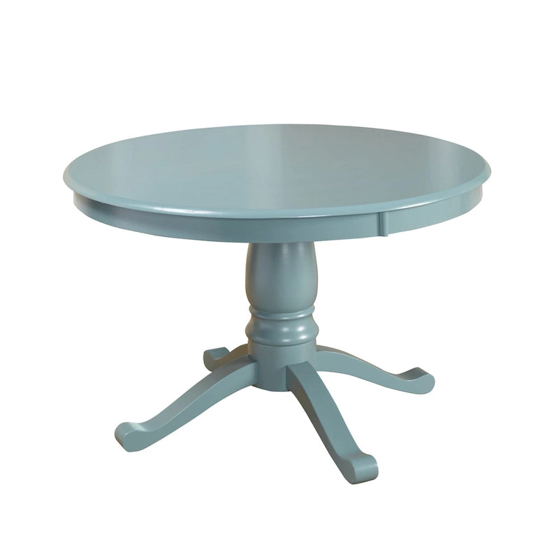 Table de salle à manger avec piédestal Arianna et chaises (5 pièces)