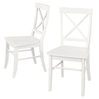Table de salle à manger avec piédestal Arianna et chaises (5 pièces)