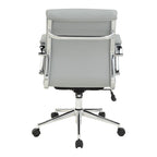 Chaise de bureau en tissu antimicrobien