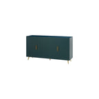 Meuble TV en bois avec armoire de rangement et étagères réglables - 15,70 x 60,00 x 32,30