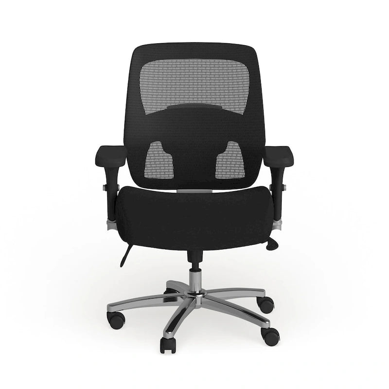 Fauteuil de bureau ergonomique en maille 24/7 pour usage intensif, grande taille, capacité 227 kg