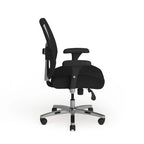 Fauteuil de bureau ergonomique en maille 24/7 pour usage intensif, grande taille, capacité 227 kg