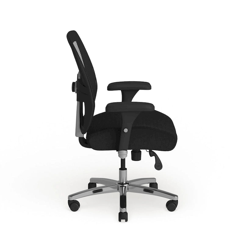 Fauteuil de bureau ergonomique en maille 24/7 pour usage intensif, grande taille, capacité 227 kg