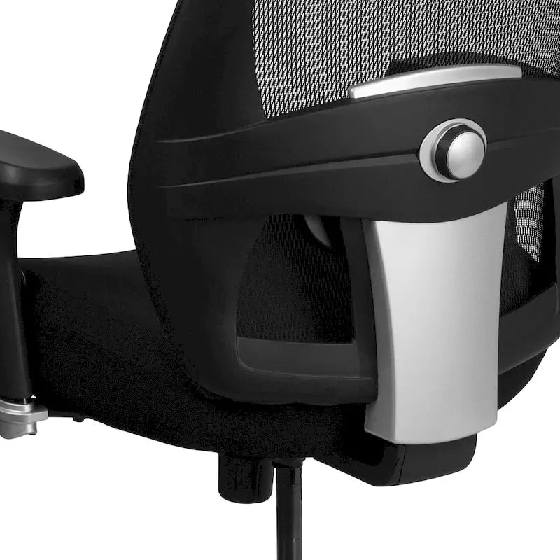 Fauteuil de bureau ergonomique en maille 24/7 pour usage intensif, grande taille, capacité 227 kg