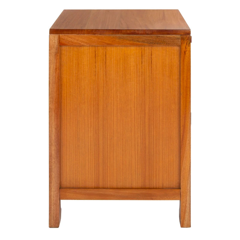 Table de chevet côtière Zhane à 1 tiroir et 1 porte SAFAVIEH