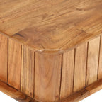 vidaXL Table basse 39,4x19,7x15,7 cm bois d'acacia massif