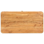 vidaXL Table basse 39,4x19,7x15,7 cm bois d'acacia massif