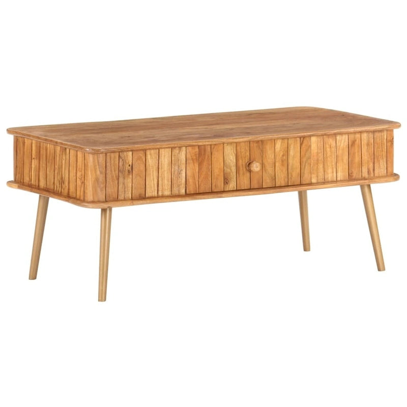 vidaXL Table basse 39,4x19,7x15,7 cm bois d'acacia massif