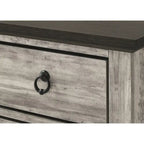 Chambre à coucher Aimon Gray Rustique (3 pièces)