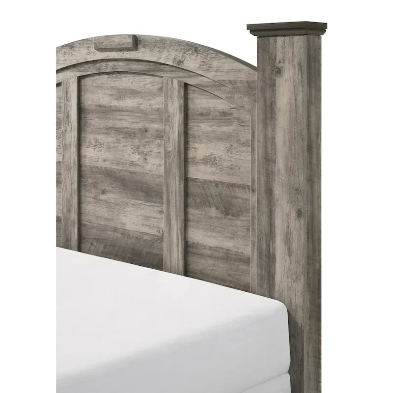 Chambre à coucher Aimon Gray Rustique (3 pièces)