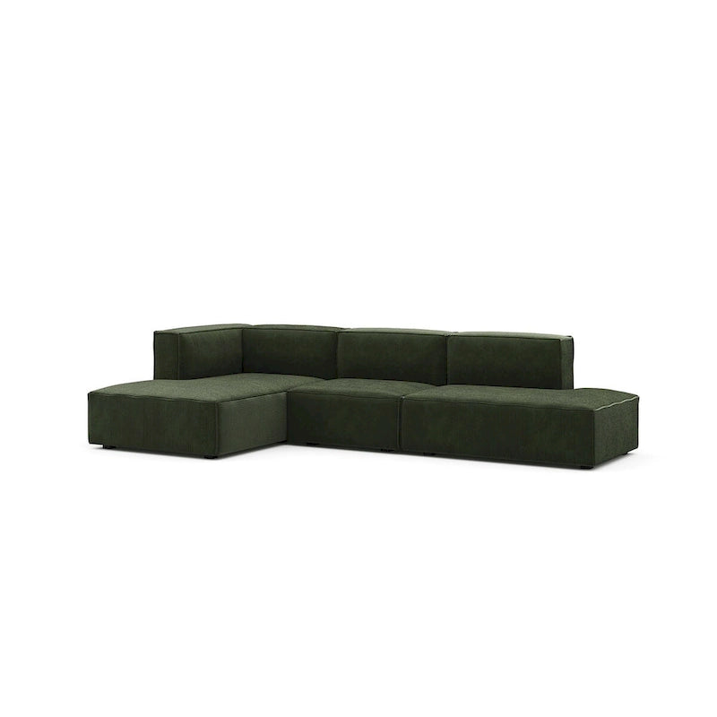 Canapé modulable 3 places Rye Studio Deep Seat, avec méridienne