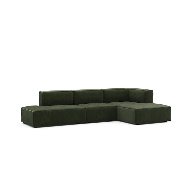 Canapé modulable 3 places Rye Studio Deep Seat, avec méridienne