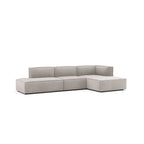 Canapé modulable 3 places Rye Studio Deep Seat, avec méridienne