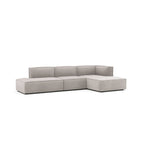 Canapé modulable 3 places Rye Studio Deep Seat, avec méridienne
