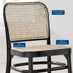 Chaise de salle à manger Winona en bois (2 chaises)