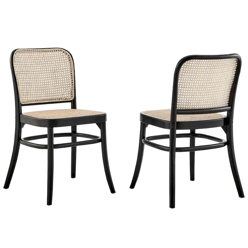 Chaise de salle à manger Winona en bois (2 chaises)