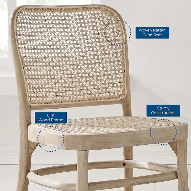 Chaise de salle à manger Winona en bois (2 chaises)