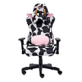 Chaise de jeu réglable Fun Cow Print Luxx Series
