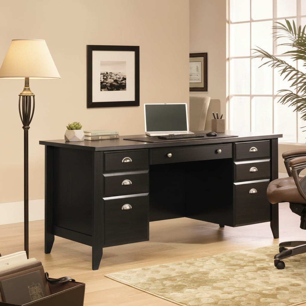 Sauder Shoal Creek Collection Executive Office Desk