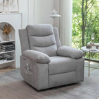 Fauteuil inclinable électrique GEITIN avec fonction de massage réglable et système de chauffage