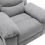 Fauteuil inclinable électrique GEITIN avec fonction de massage réglable et système de chauffage