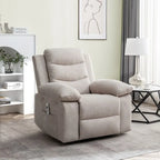 Fauteuil inclinable électrique GEITIN avec fonction de massage réglable et système de chauffage