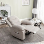 Fauteuil inclinable électrique GEITIN avec fonction de massage réglable et système de chauffage